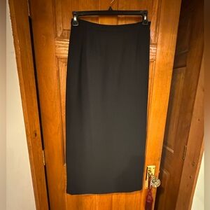 Casual Corner Elegant Black Women's Pencil Skirt